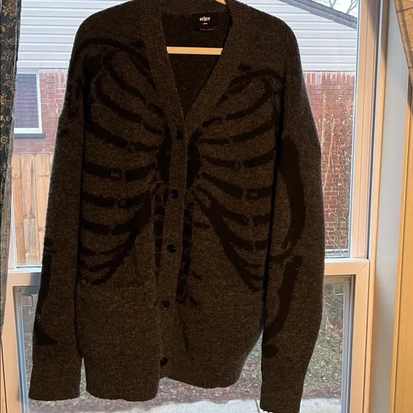 Other UK Oversized Wool Blend Cardigan Size Large - Picture 11 of 16